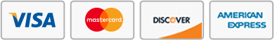 Accepted payment cards