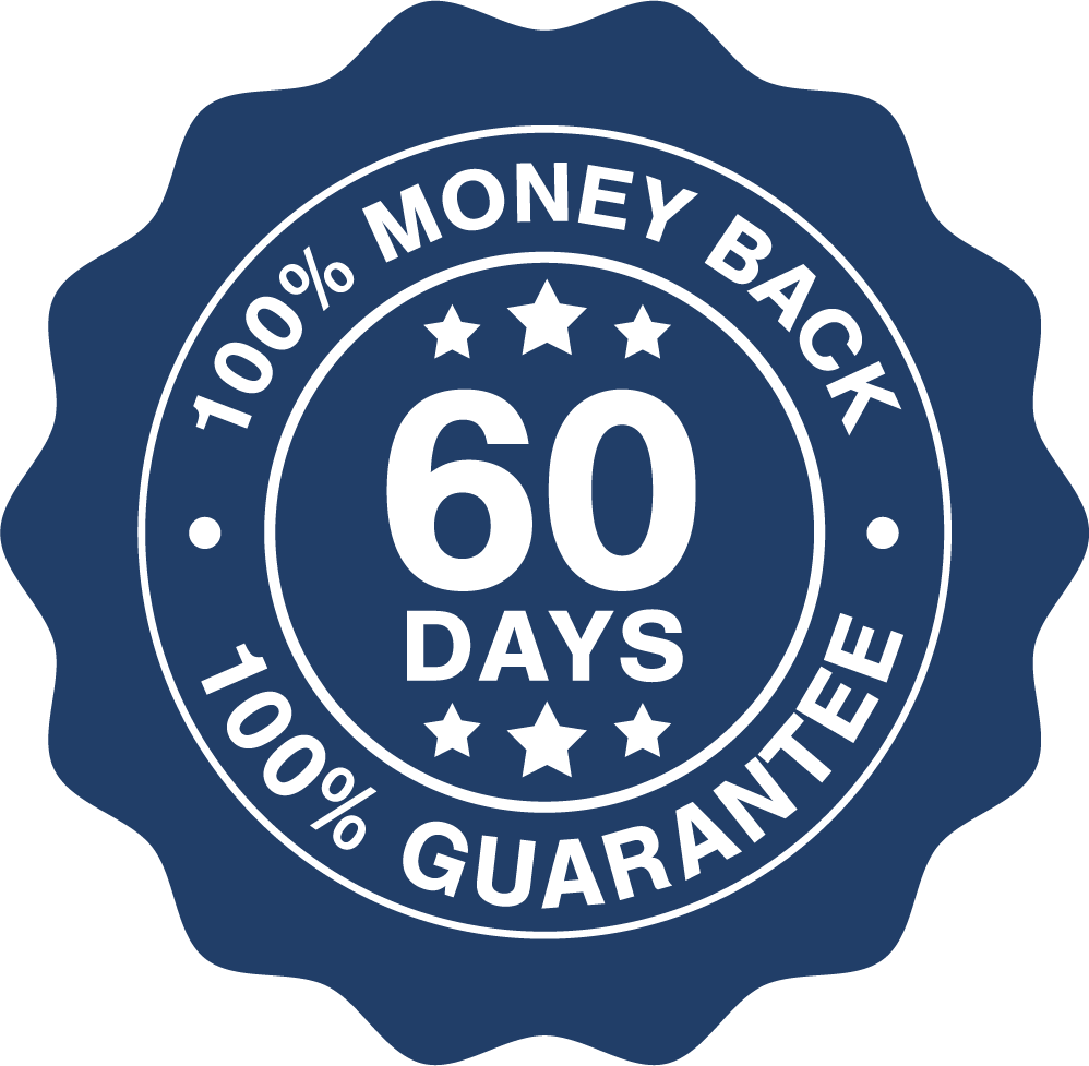 Money back guarantee seal